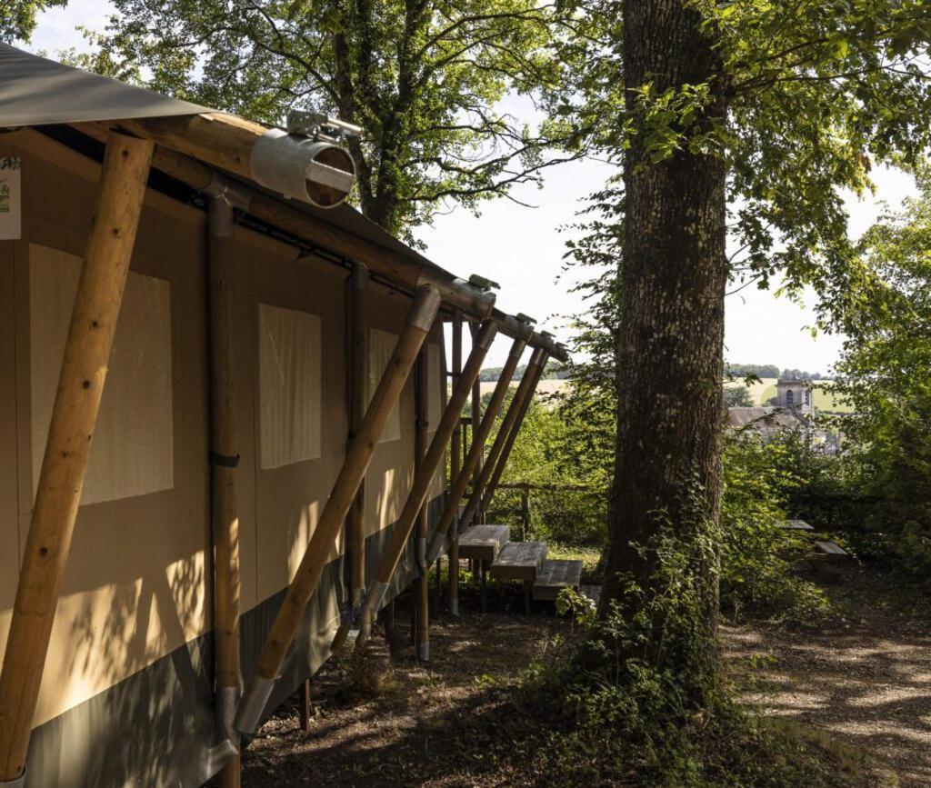 Camping Ushuaia Villages Au Bois Joli Andryes المظهر الخارجي الصورة