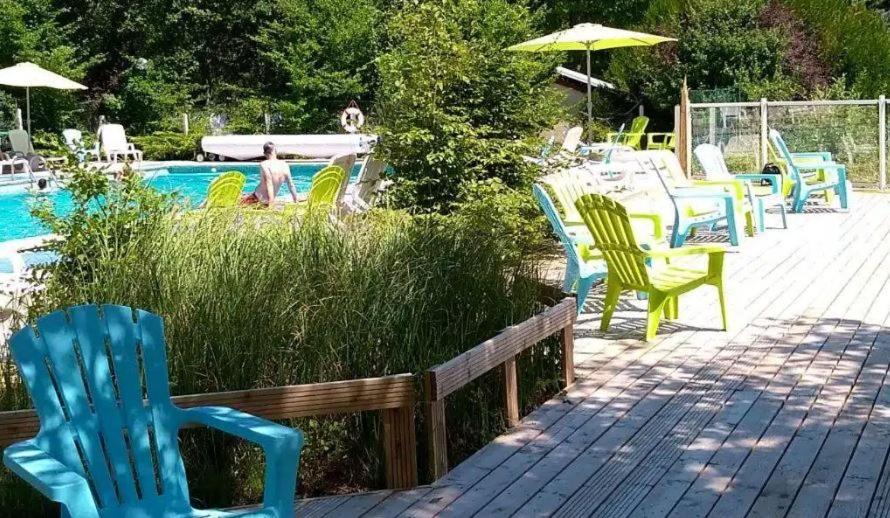 Camping Ushuaia Villages Au Bois Joli Andryes المظهر الخارجي الصورة