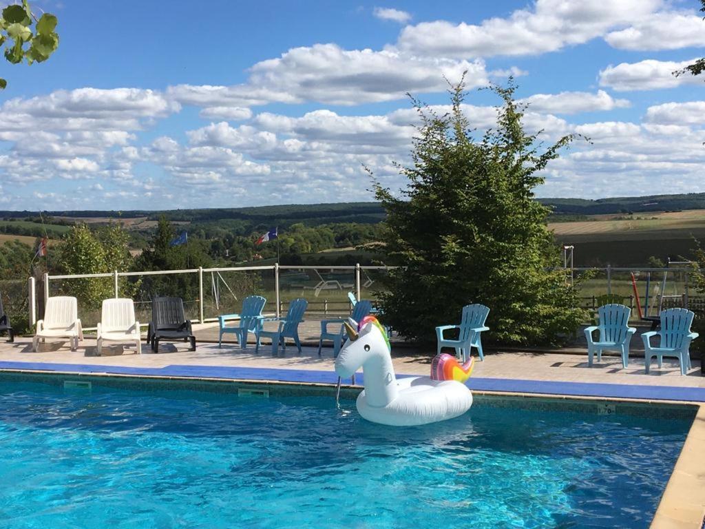 Camping Ushuaia Villages Au Bois Joli Andryes المظهر الخارجي الصورة